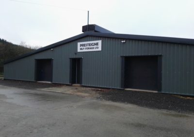 Presteigne Self Storage Main Building alternative view